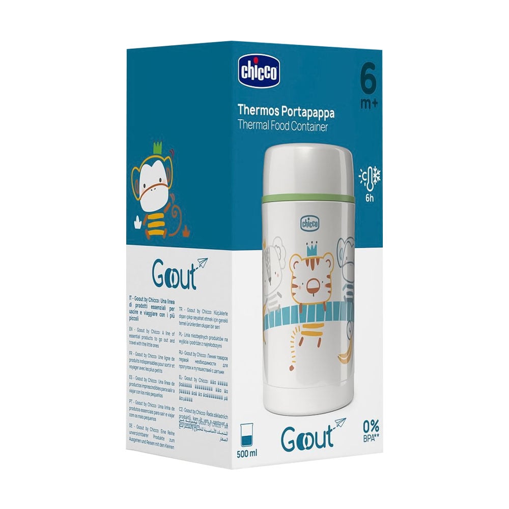 Термос для дитячого харчування Chicco, 500 мл (60182.40)